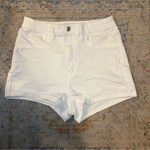High Rise White Wild Fable Short Shorts